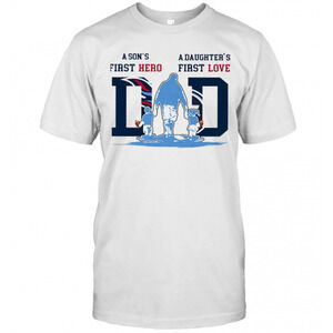 A Sons First Hero A Daughters First Love Tennessee T-Shirt
